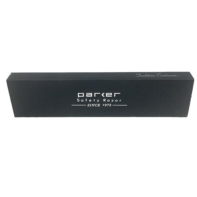 Parker SRW Professional Stainless Steel Barber Razor with 100 Premium Blades – Replaceable Blade Straight Razor for Precision Grooming, Men’s Shaving & Barbershop Use | Iconic Brand