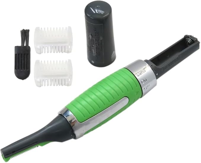 Nose Ear Face Neck Eyebrow Hair Mustache Beard Trimmer Shaver Clipper for Men and Women Features Quick and Painless Trimming