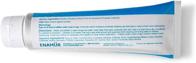 Premium Advanced Oral Care Plaque & Stain Removal Toothpaste - Plant Fiber Technology Removes 7X More Plaque Than Leading Brands, Whitens and Protects Enamel, 5.2 oz