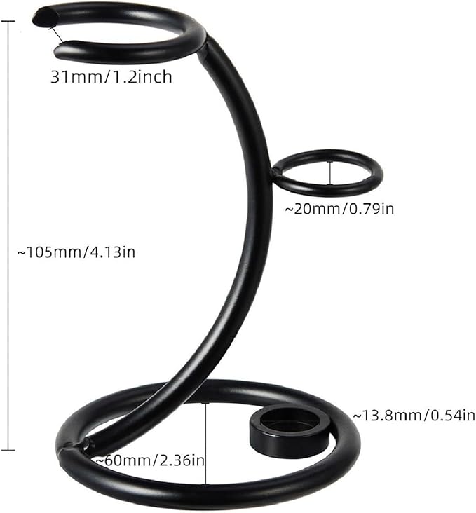 Modern Shaver Stand Space Saving Design Brush Holder Household Dorm Organization Bathroom Holder