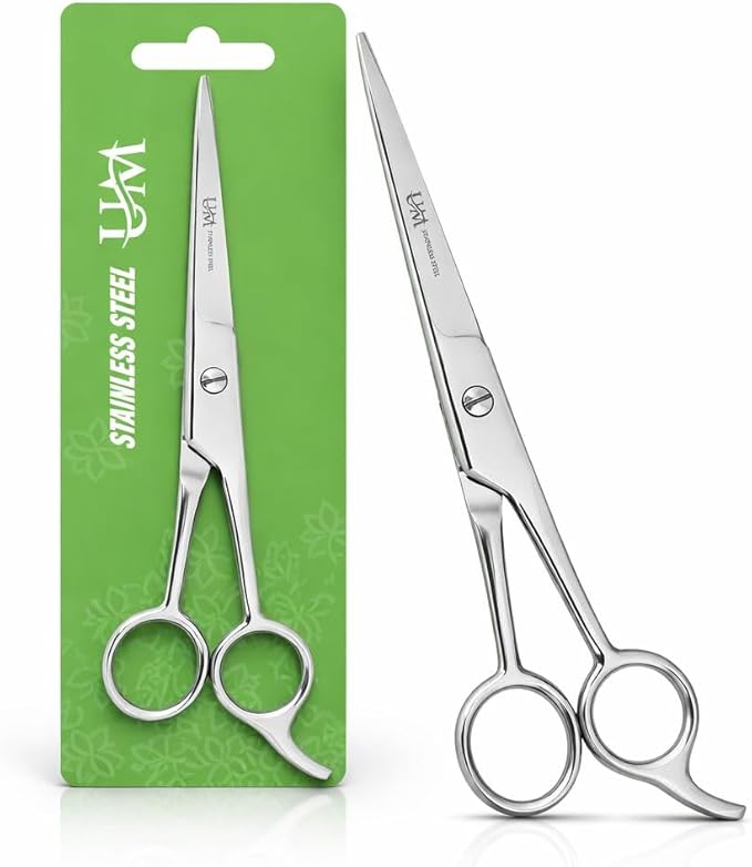 UM Supplies Scissors 6.5 | Premium Barber Shears For Hair Cutting | Multiple Purpose Cutting Scissors | Haircut Scissors For Salon I Women | Mens | kids I Pets