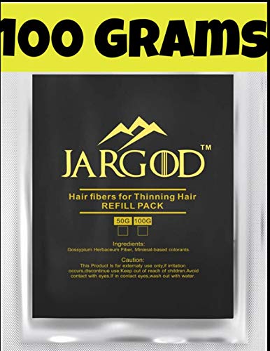 Hair Building Fibers 100 Gram - Refill Your Existing Fiber Bottle - Hair Fibers - Hair Loss Concealer For Thinning Hair by JARGOD (Blonde)