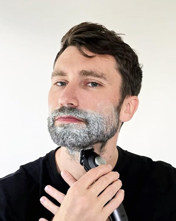 Mo' Handsome Shave Pack - Men's Shaving Gel + After Shave Balm Bundle - Smooth, Clean, Cool, Prevent Razor Bumps. Works for All Shavers - Natural, High-Performance Grooming for Active Men, Athletes