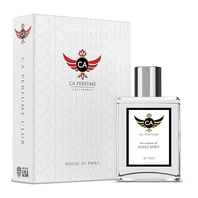 CA Perfume Impression of Soho Sprit for Women & Men Eau De Parfum Spray Long Lasting Floral Woody Musk Perfume (1.7 Fl Oz / 50ml)