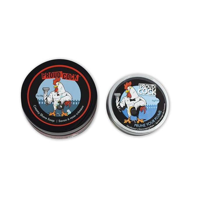 Walton Wood Farm Manscaping Balm (Proud Cock) Vegetarian-Friendly and Paraben-Free 2.5 oz