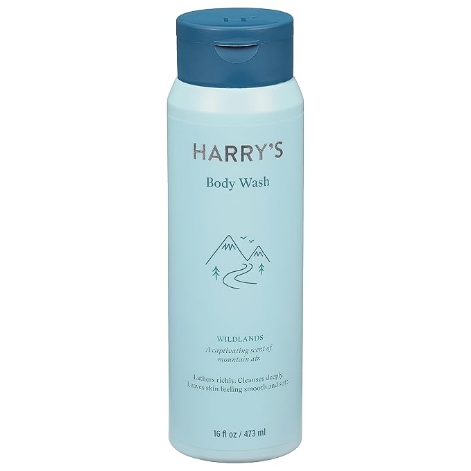 Harry's Men's Body Wash, Wildlands Scent of Mountain Air, 16 fl oz