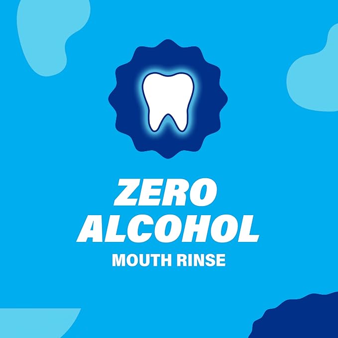 ACT Restoring Anticavity Fluoride Mouthwash with Zero Alcohol, Repairs Enamel & Strengthens Teeth, Mint Burst, 33.8 fl. oz., 2 pk