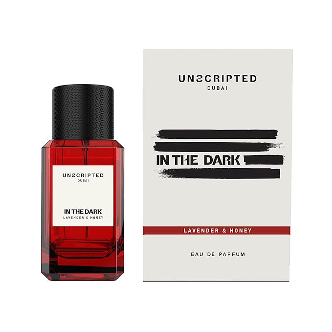 Unscripted In The Dark - Perfumes for Women and Men - Women and Men Cologne with Cardamom, Lavender, Vanilla, and Tonka Bean - Travel Size - 1.7 oz
