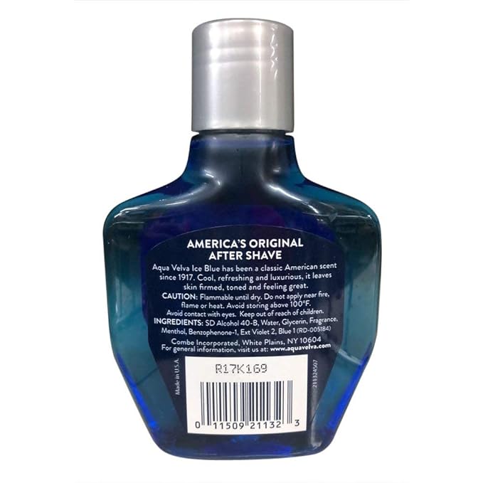 Aqua Velva Ice Blue After Shave 3.5 Ounce (103ml) (2 Pack)