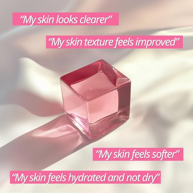 Rose Glow Perfumed Shower Bar Dark Spot Removal Rosy Body Wash 4.93 oz Soft Smooth Skin Cleans Moisturizes Perfect for Women Gift Beauty