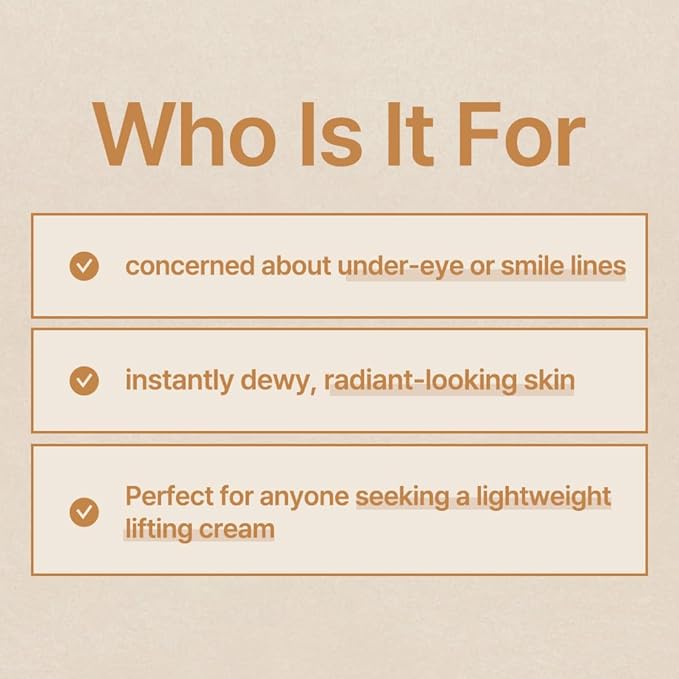 Soy Protein Tofu Pudding Face Cream 50ml โ Lightweight Anti-Aging Moisturizer with Bouncy Texture, Hydrating Wrinkle Cream for Women & Men, Day & Night Facial Cream