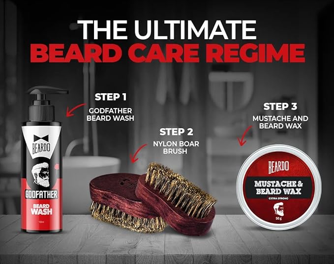 BEARDO Beard & Mustache Wax 50g