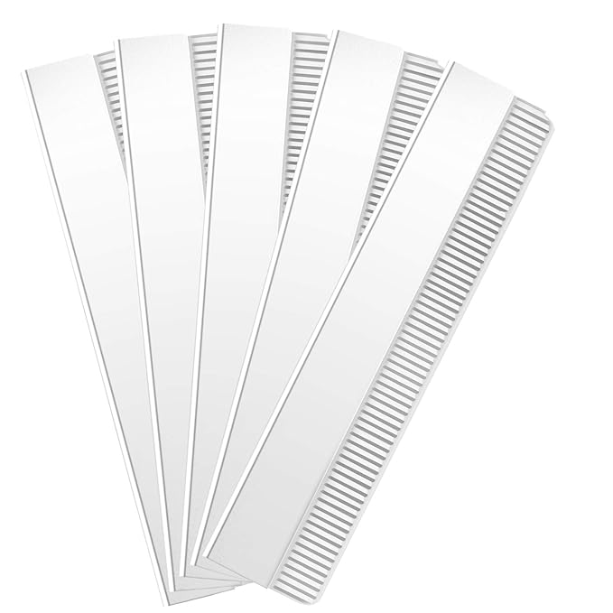 Lamoutor 100Pcs Single Edge Razor Blade Steel Industrial Razor Blades Disposable Straight Razor Blades for Men and Women