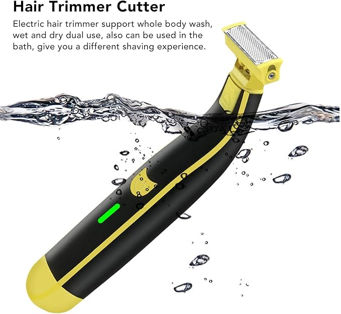 Wet and Dry Electric Shaver Cleaner, Electric Razor for Men, Rechargeable Wet & Dry Shaver, Non-Slip, Durable, Fast Shaving (1PC)-Model #4