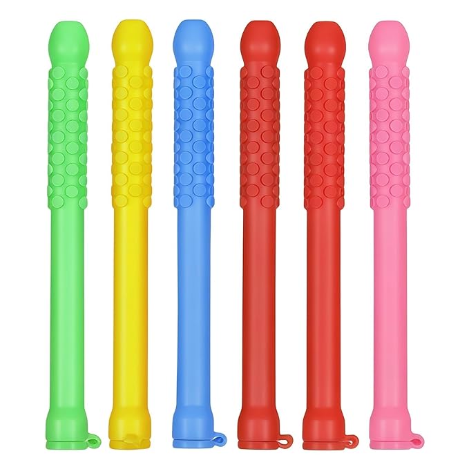 6PCS Chewable Breather with Pure Lock Flavor, Portable Chewable Breather Stick for Fresh Breath, On-The-Go Aromatherapy for Fresh Breath, Mental Focus And Natural Energy