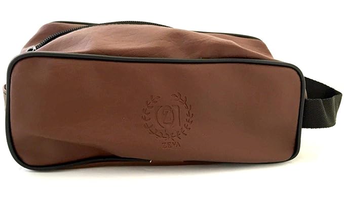 5 PC STRAIGHT RAZOR SHAVING GIFT SET FOR CHRISTMAS WITH TRAVELING BAG