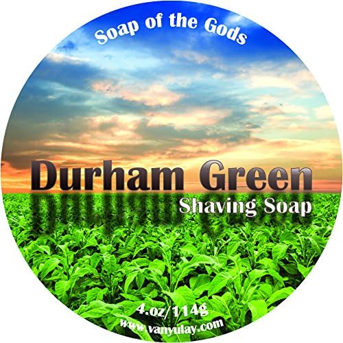 Durham Green Natural Shaving Soap Nourishing with Kokum Butters 4.0 oz