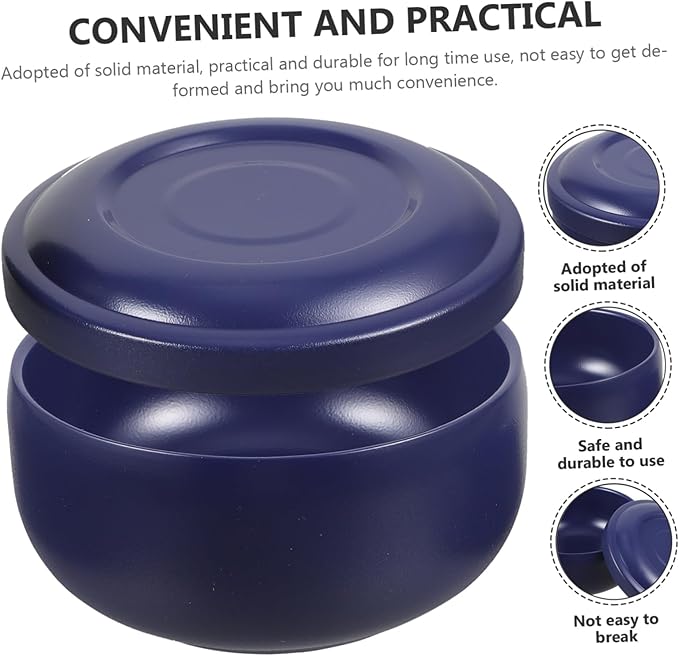 Men's Shaving Bowl Shaving Soap Bowl Shaver Bowl Reusable and Easy to Clean for Grooming Routine