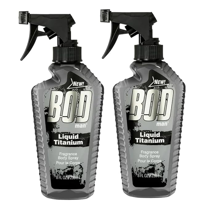 Parfums De Coeur Bod Man Liquid Titanium Fragrance Body Spray for Men 8 oz (2)