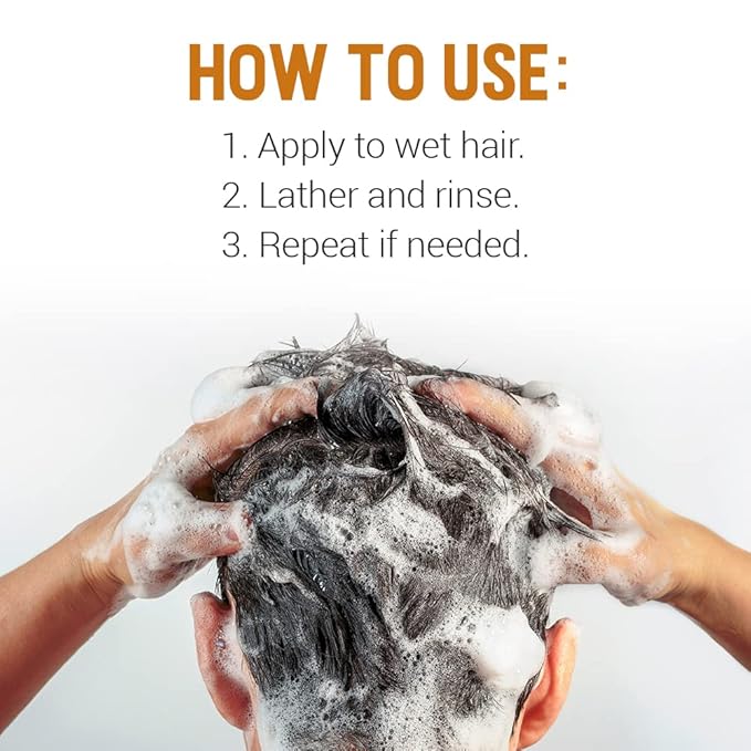 Woody's 2-in-1 Hair Thickening Shampoo and Conditioner for Men - Mens Conditioner for Fuller, Thicker Hair, Natural Scalp Care, 12 oz