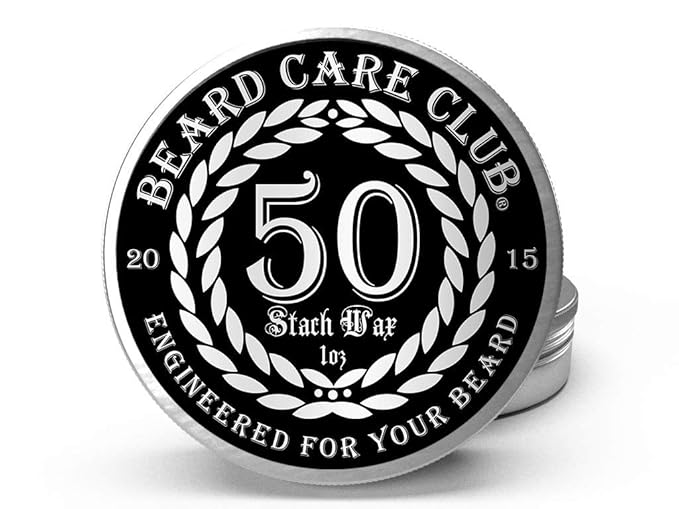 "50" Mustache Wax