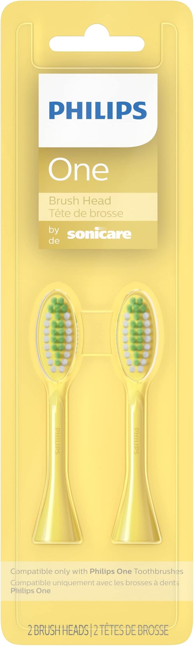 Philips One by Sonicare 2pk Brush Heads, Mango BH1022/02