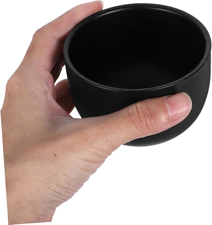FRCOLOR Shaving Soap Bowl Deep Design for Rich Foaming Lightweight Portable for Home Travel Shaving Experience Durable and Practical for Men