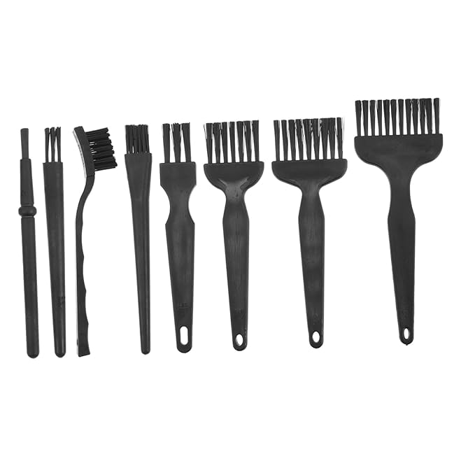 Ipetboom 8pcs Shaver Brush Set Electric Razor Cleaner Mini Brush Cleaner for Razor Shaver Clipper Trimmer