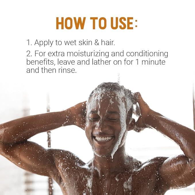 Woody's Mens 3-in-1 Shampoo, Conditioner, & Body Wash Travel-Size, Refreshing Multi-Use Cleanser Grooming Essential, 1.7 fl oz