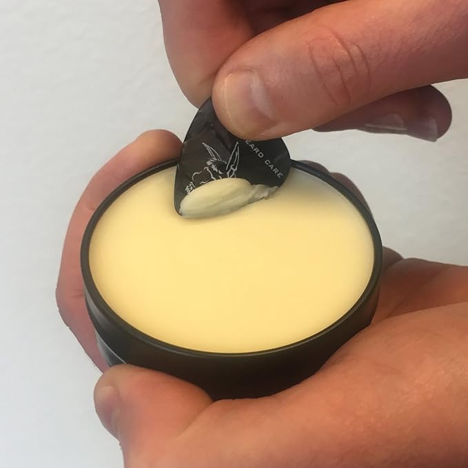 Badass Beard Care Beard Wax For Men - The Bushwhacker Scent, 2 oz - Softens Beard Hair, Leaves Your Beard Looking and Feeling More Dense