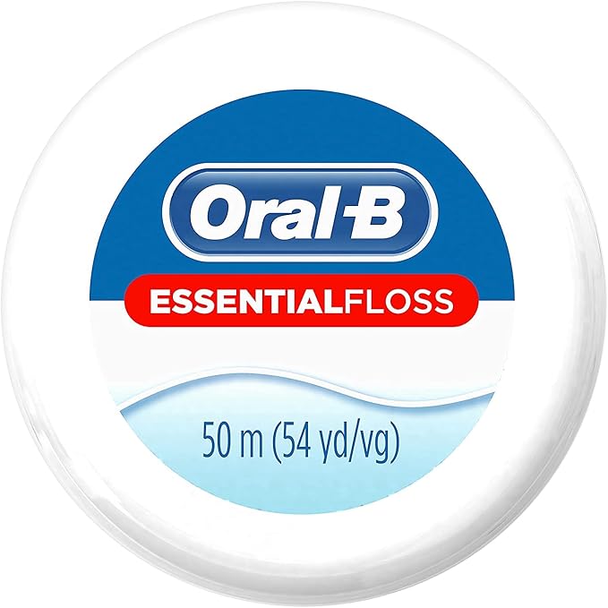 Oral-B EssentialFloss Cavity Defense Dental Floss, 50 M, 2 Pack