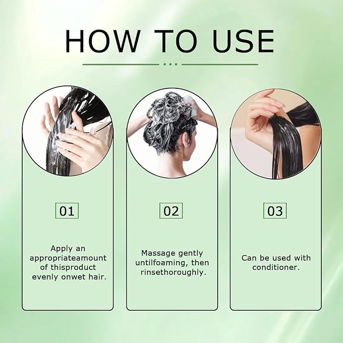 Rosemary Amino Acid Shampoo for Hair Growth(2PCS), Controls Oily Scalp & Thinning Hair, Thickens & Strengthens for Men and Women