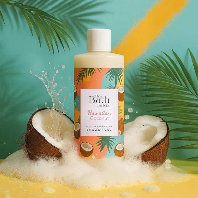 Moisturizing and Nourishing Shower Gel, Coconut, 13,5 Fl Oz