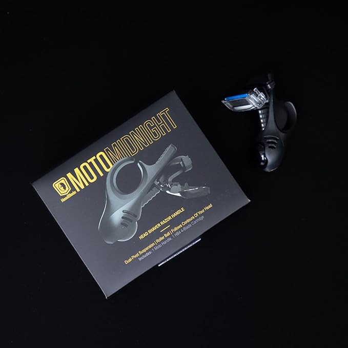HeadBlade LE Moto Men's Head Shaving Razor - Military - Revolutionary Dual Active Suspension…