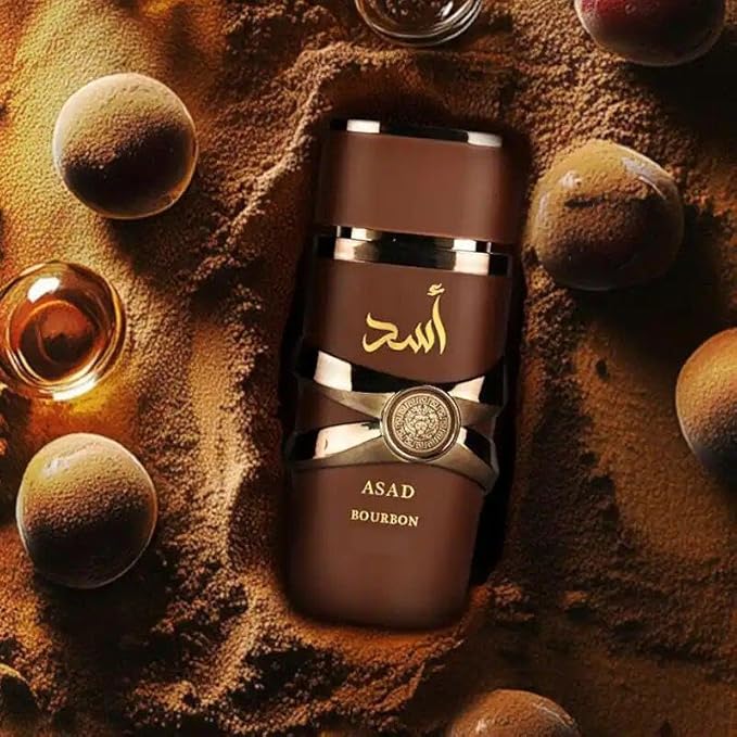 Bourbon Asad Eau De Parfum Perfumes for men Unisex 3.4 ounce(100 ML)