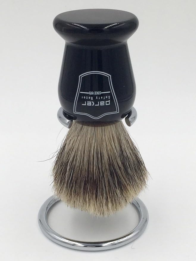 Chrome Shaving Brush Stand from, Prolong Shave Brush Life with this Stand by Drying with the Bristles Facing Down