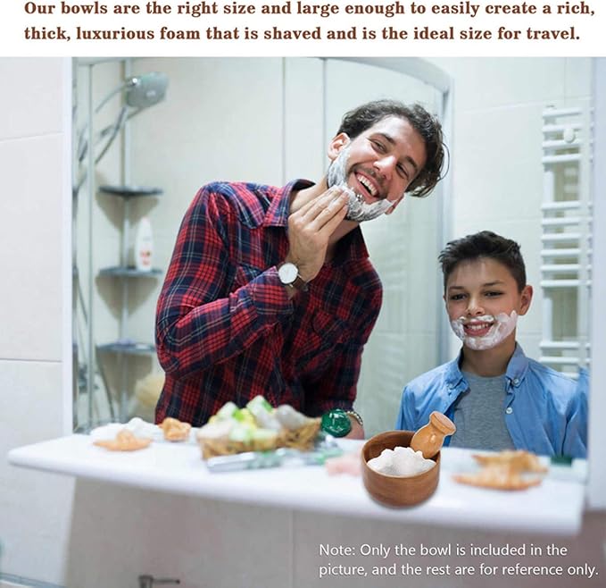 Healifty Shaving Bowl Shaving Cream Bowl Men Shaving Soap Bowl