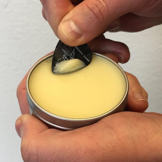 Badass Beard Care Beard Balm - The Ladies Man Scent, 2 Ounce - All Natural Ingredients, Soften Hair, Hydrate Skin to Get Rid of Itch and Dandruff, Promote Healthy Growth
