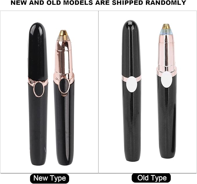 Horoper Eyebrow Facial Trimmer, Painless USB Eyebrow Trimmer Women Electric Face Eyebrow Hair Removal Machine, for Face Lip Chin (Black)