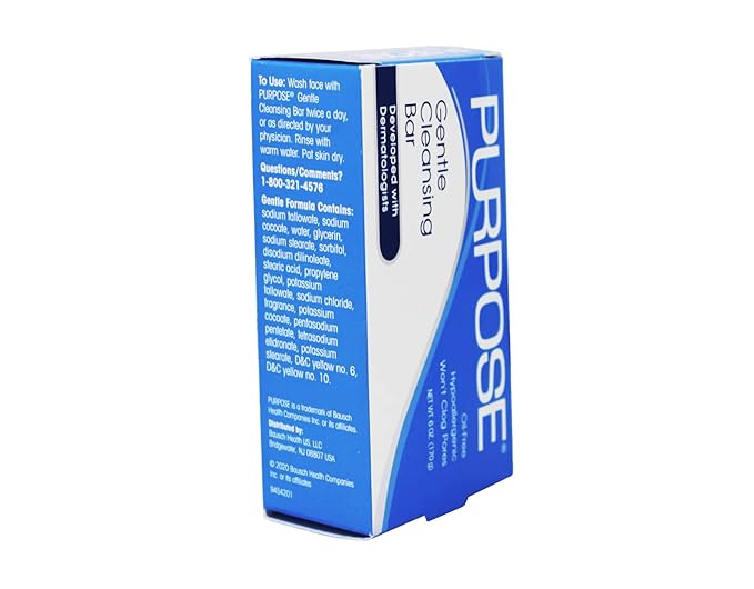 Purpose Gentle Cleansing Bar, Oil Free - 6 oz, Pack of 4