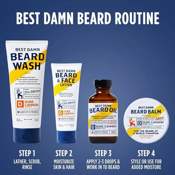 Duke Cannon Beard Oil - Best Beard Oil .5oz