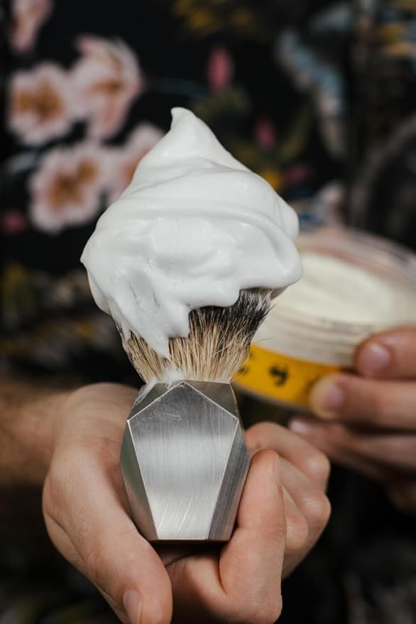Rex Supply Co. 1966 Old World Tallow Shaving Soap - Bergamot, Tangerine & Sandalwood - Rich Moisturizing Lather & Superior Glide for a Smooth, Irritation-Free Shave - 4oz