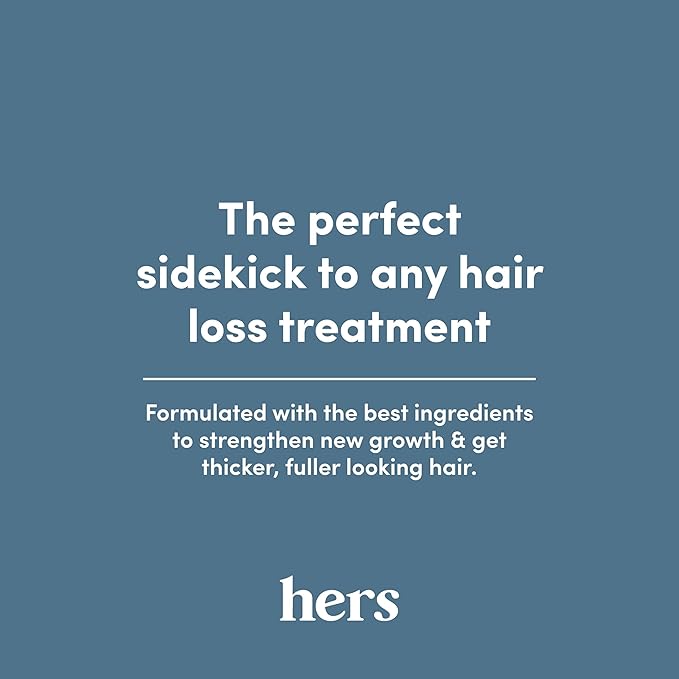 hers Full Volume Conditioner - Biovolume 128, Argan Oil, & Biotin Formula - Volumizing Conditioner for Fine Hair - Paraben-Free & Cruelty-Free - Coastal Cedar Citron Scent - 6.4 Fl Oz, 2 Pack