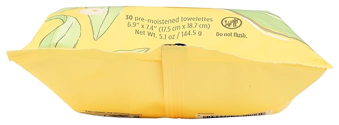 Burt's Bees Facial Cleansing Towelettes with White Tea Extract -- 30 Towelettes