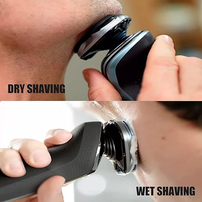 RQ12 Replacement Head for Philipss Norelcos Series 9000 Replacement Head Compatible with RQ12 1250X 1255X 1260X 1280X 1290X RQ10 Sensor Touch 3D Head Shaving for Electric Razor Shaving Unit