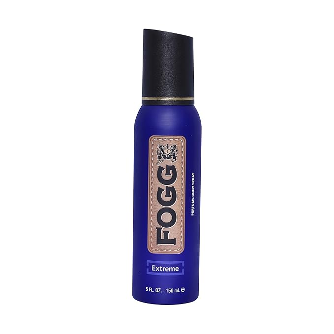 Extreme by Fogg - Mens Body Spray - Spicy Fresh Woody Body Spray for Men - Perfume-Based with Citrus Top Notes of Grapefruit and Bergamot - 5 oz