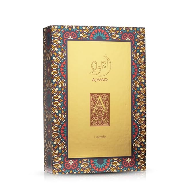 Lattafa Ajwad for Unisex Eau de Parfum Spray, 2.04 Ounce / 60 ml