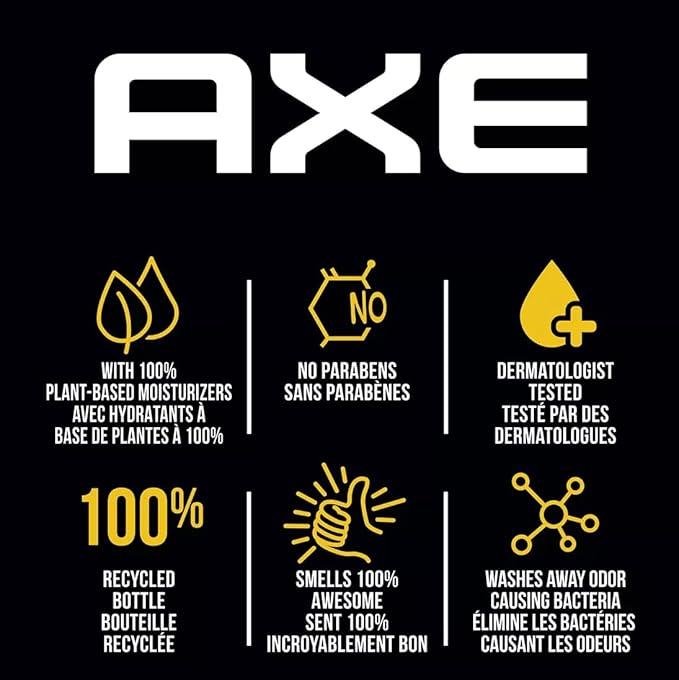AXE Holiday Gift Bag for Men, Phoenix (28-Ounce, Pack of 2)