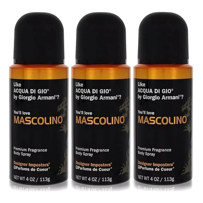 Parfums De Coeur Bod Man Mascolino Fragrance Body Spray for Men 4 oz (3)