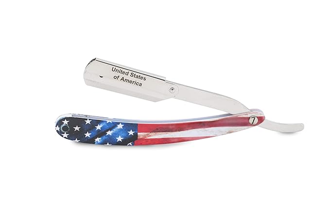 MD American Flag Swing Lock Razor
